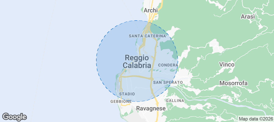 Reggio di Calabria Airbnb map